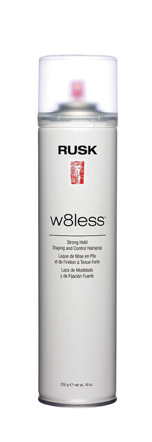 RUSK Designer Collection W8Less Strong Hold Shaping And Control Hairspray RUSK Designer Collection W8Less Strong Hold Shaping And Control Hairspray